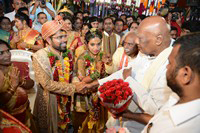 Bandaru Dattatreya Daughter Vijaya Lakshmi Marriage Photos